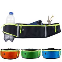 RED X Neoprene Light Running Belt Water Bottle Holder Earphone Adjustable 