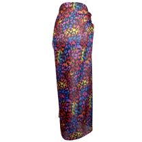 Ladies Beach Cover Up Colourful Sarong Animal/Leaopard Print