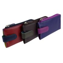 Golunski Leather Ladies Colourful Glasses Case Pouch