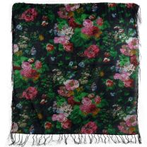 Ladies Floral Lightweight Scarf Shawl