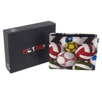 Golunski Leather Mens Bi-Fold Card Wallet Retro Football Range