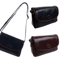 Rowallan of Scotland Leather Ladies Shoulder Bag - Savona Collection