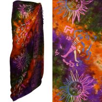 Mens Ladies Beach Cover Up Colourful Sarong Sun Party Goa Psy