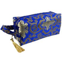 Womens Small Make-up Travel Bag by Danielle Brocade Collection Toiletries