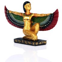 Golden Isis Wings Stretched Ancient Egypt Egyptian Collectible Gift
