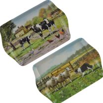 Farm Yard Mini Tray by Leonardo; Macneil Collection Gift Farming