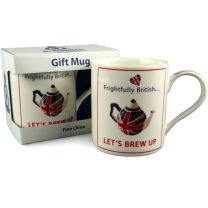 Fine China British Bomber Command Let's Brew Up Mug by The Leonardo Collection Royal Air Force Gift Boxed
