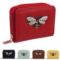 Bechat Accessories Ladies Zip Around Purse/Wallet Bee 