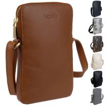 Lappella Ladies Leather Mia Crossbody Phone Bag 