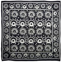 Pickled Moon Wall Hanging Altar Cloth Sun And Moon Scarf  Cotton Lightweight Pagan