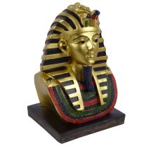 Large 22cm in height Golden Tutankhamen Ancient Egyptian Figurine 