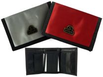 Mens Boys WALLET TriFold with Change Section by Giorgio Silver or Red