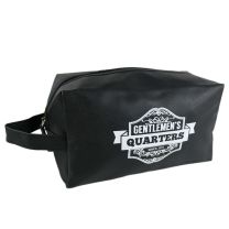 Mens Wash Bag Utility Toiletries - Black