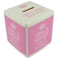 The Leonardo Collection Ladies Ceramic Cube Bank Money Box Range