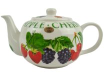 Fine China White Orchard Fruits Teapot by The Leonardo Collection Gift Boxed Present Kitchen