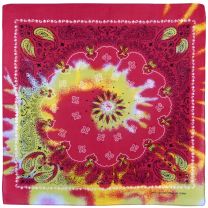 Paisley Psychedelic Tie Dye Bandana Bandanna Scarf