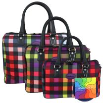 Ladies Mens *Cabin Approved* Weekend Holdall Bag by Highbury Multi-Box Travel
