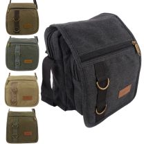 Lorenz Unisex Multi Purpose Small Canvas Shoulder/Travel Utility Bag