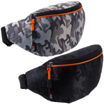 RED X Camouflage Nylon Bum Bag Waist Pack