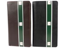 Mens Quality Slim Leather Suit Wallet by Visconti Gift Boxed Jacket