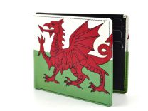 Golunski Mens Quality Leather Wallet Wales Welsh Flag Retro Range Gift Boxed