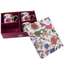 **Damaged Box And Missing Mug**  Gorgeous Set of 3 China Mugs in Anthina by William Morris 