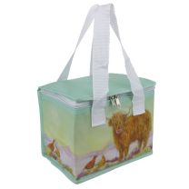 Jan Pashley Cool Lunch Bag Highland Coo Cow Recycled Material (RPET)