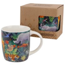 Porcelain Mug With Animal Kingdom Design by Puckator