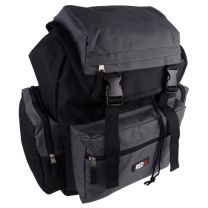 Mens Boys Black/Grey Backpack by RED X ® Rucksack School College Uni Bag Travel