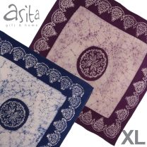 Asita Gift & Home XL Bandana Batik Hand Printed