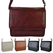 Ladies Classic Small Leather Handbag Shoulder Bag by Sirco Leatherwares Cross Body