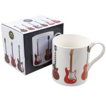 Rockers Guitar Mug Cup from The Leonardo Collection Fine China Gift Boxed Rock