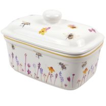 Classic Butter Dish Busy Bees Range by The Leonardo Collection 