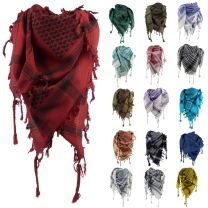 Asita Unisex Arafat Shemagh Arab Scarf 100% Cotton