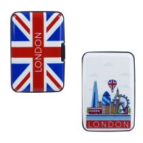 London Cardholder Wallet Hard Case Contactless Protected