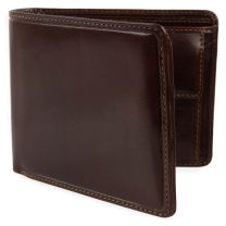 Mens Italian Leather Bi-Fold Wallet Visconti; Enzo Range Classic Change Section Gift Box