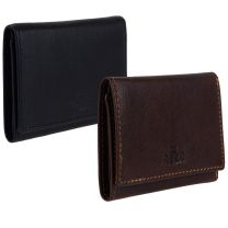 Rowallan of Scotland Mens Leather Tri-fold  Compact Wallet