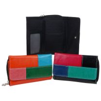 Ladies Faux Leather (PU) Purse/Wallet Multicolour