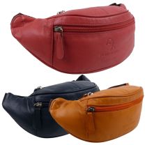 Florentino Leather Waist Bumbag Fanny Pack