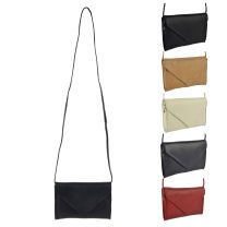 Ladies Small Soft Classic Leather Envelope Clutch Handbag by GiGi Versitile