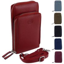 Oakridge Leather Ladies Cross Body Phone Bag