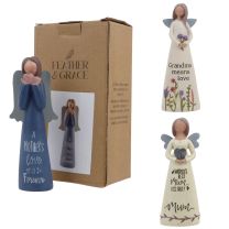 Feather & Grace Angel Figurine Mothers Day