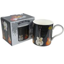 Rock and Roll China Electric Guitar Mug Gift Boxed