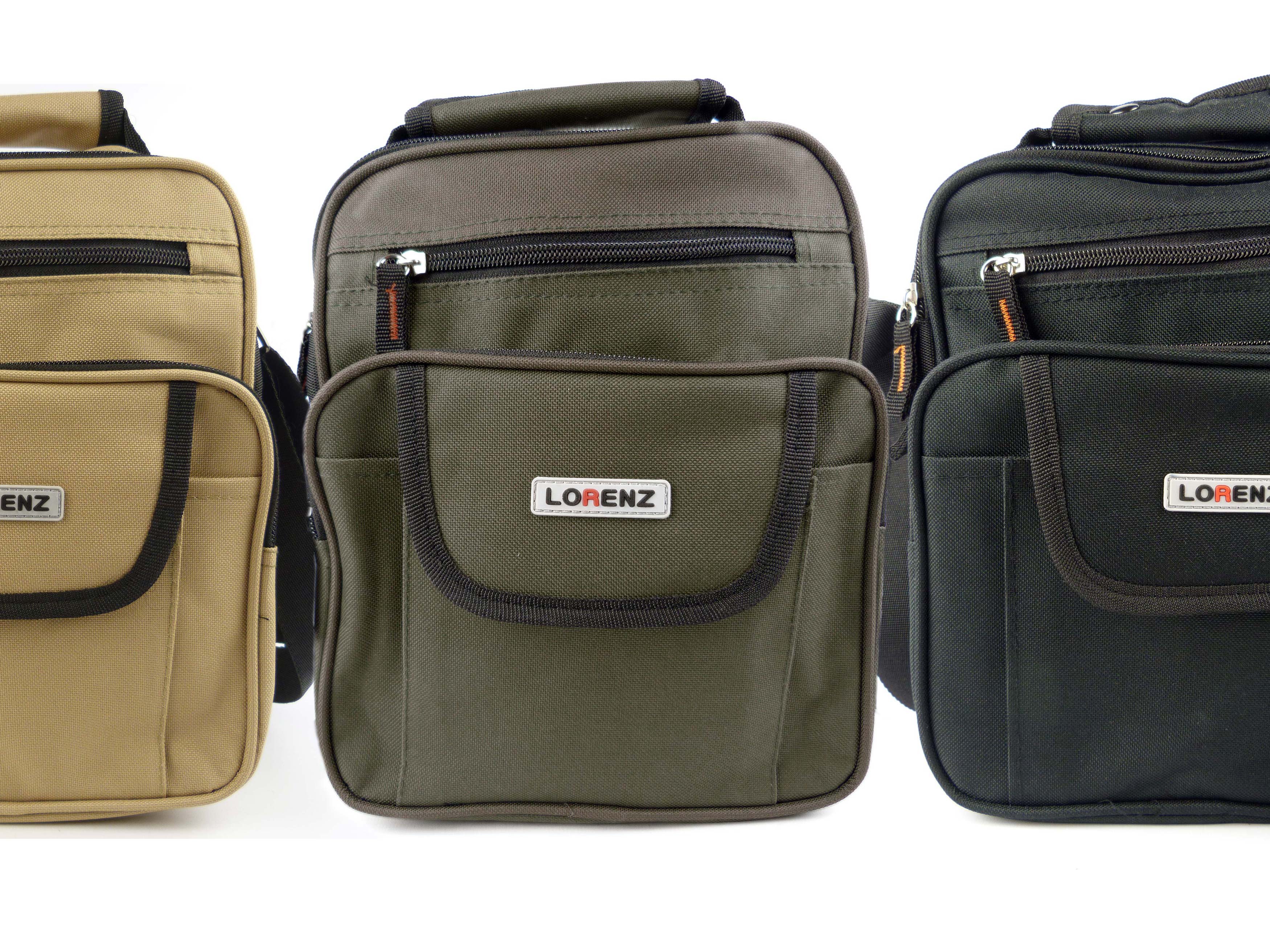 Mens Ladies Canvas Messenger Shoulder Travel Utility Work Bag Cross Body