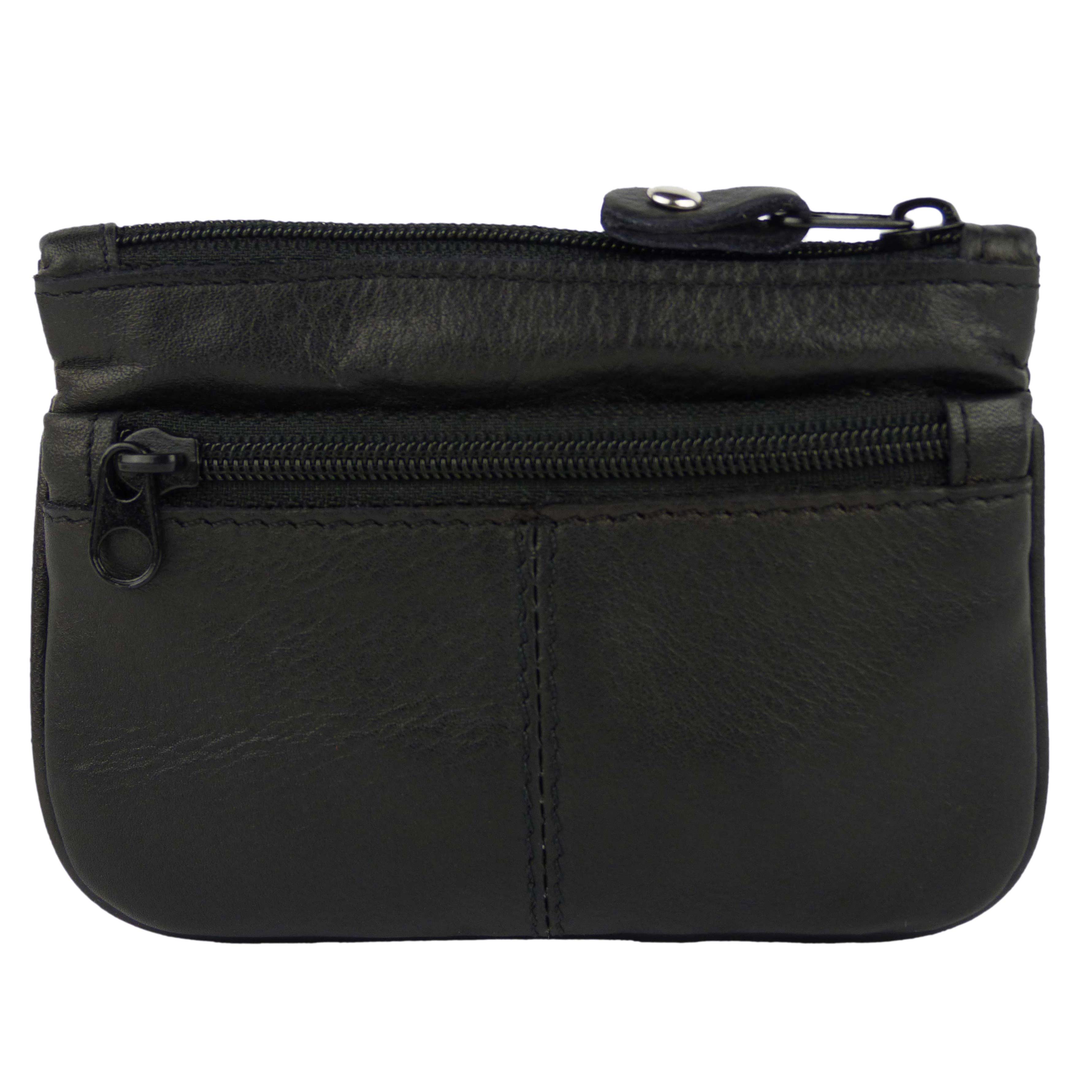 Cartera de monedas de cuero de calidad para hombre damas de Visconti Keys cambio de cremallera 5 colores - Imagen 10 de 10