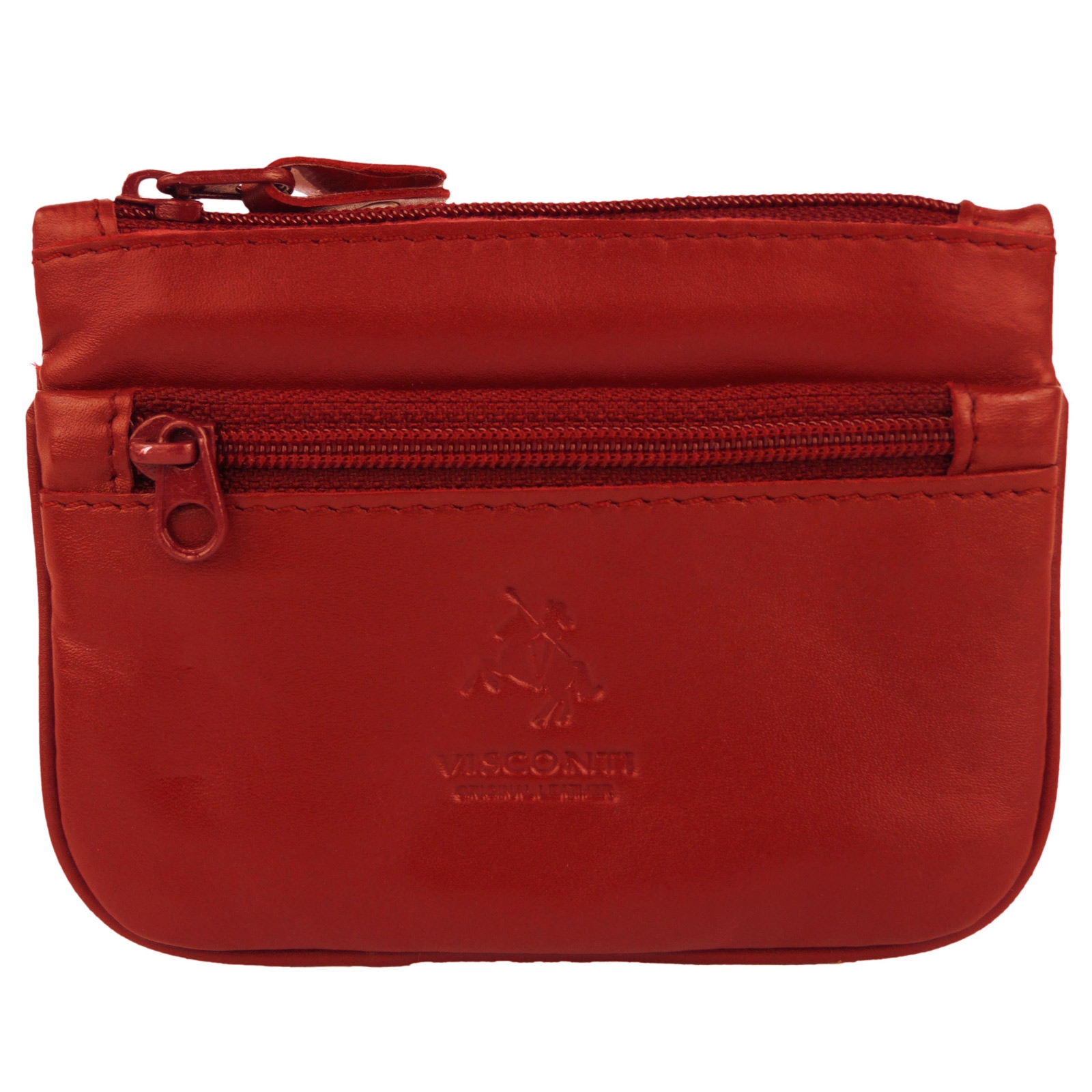 Cartera de monedas de cuero de calidad para hombre damas de Visconti Keys cambio de cremallera 5 colores - Imagen 7 de 10