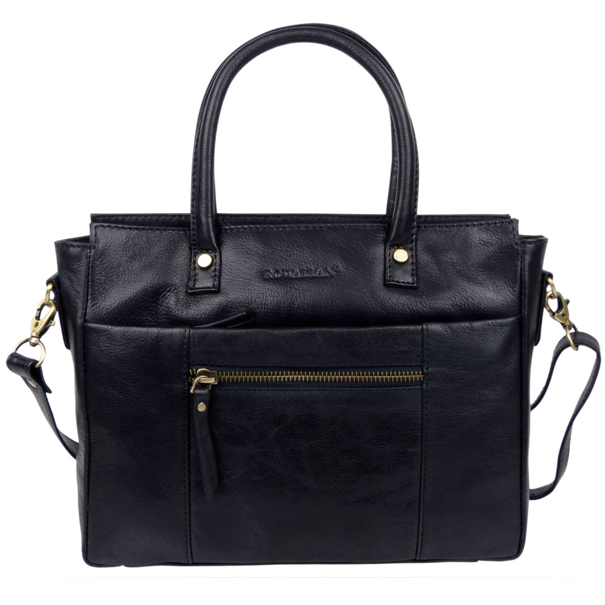 Rowallan of Scotland Ladies Compact Leather Top Grip Shoulder Bag Sapporo Col... - Picture 11 of 21