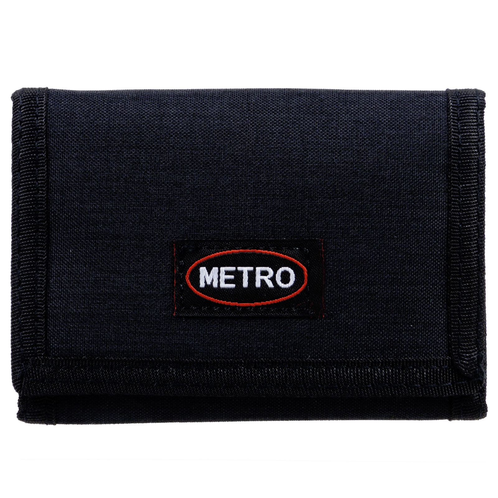 Metro Mens Boys Canvas Tri-Fold Cash & Card Wallet - Picture 21 of 22