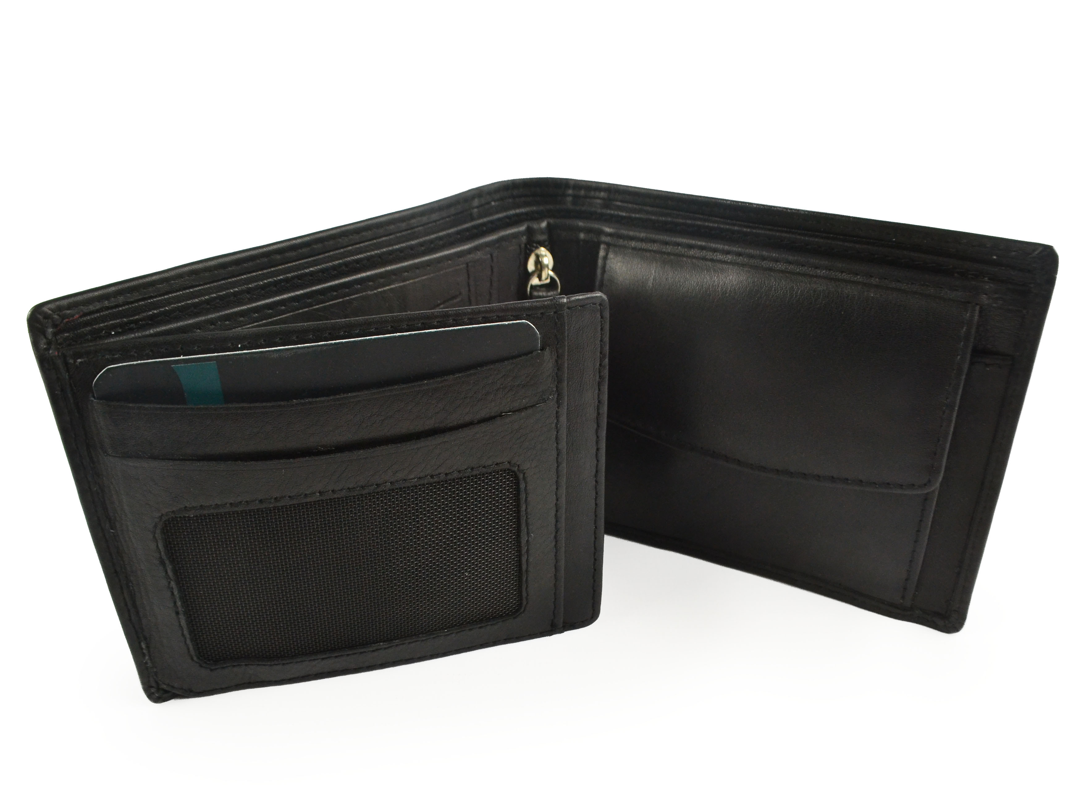 Prime Hide Leder Herren dreifach faltbare Münze & Karten Geldbörse - Bild 7 von 13