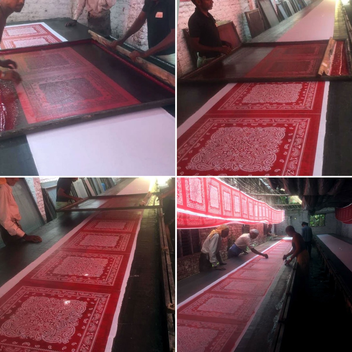 XL Montana Paisley Bandana weiche leichte Baumwolle extra groß 26" x 26" Mund... - Bild 34 von 40